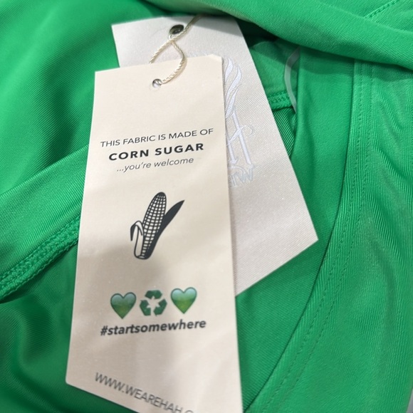 NWT We Are Hah Pull Through One Piece Swimsuit Size Medium - Picture 9 of 10